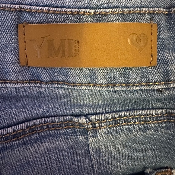 YMI, women’s denim shorts, size 11 - Picture 3 of 5